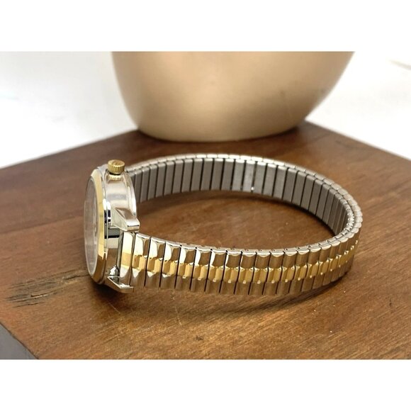 Timex Women's Watch T2N068 Quartz Indiglo White Dial Two Tone Stainless Steel - Picture 9 of 14